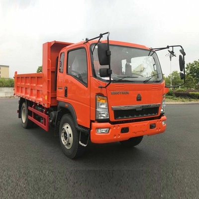 Utilisé Sinotruk HOWO 4X2 6 roues Mini Lumière Dump Tipper Truck avec transmission manuelle