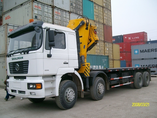 Camion à grue Shacman pour le levage lourd et la construction