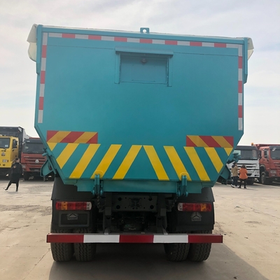 10 roues 6X4 camion à bascule Sinotruk HOWO camion à décharge en forme de U avec transmission Hw19710
