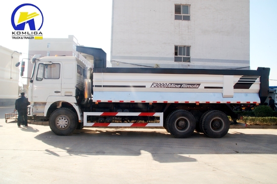 1200r20 Pneus radiaux Euro 2 Shacman F3000 Camion à décharges 6X4 60 tonnes Camion à décharges