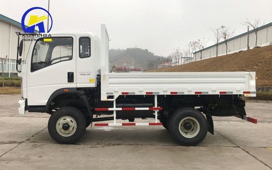 Sinotruk 4X2 4X4 6 roues 280 chevaux camion léger/camion cargo avec carrosserie 4200X2050X2000