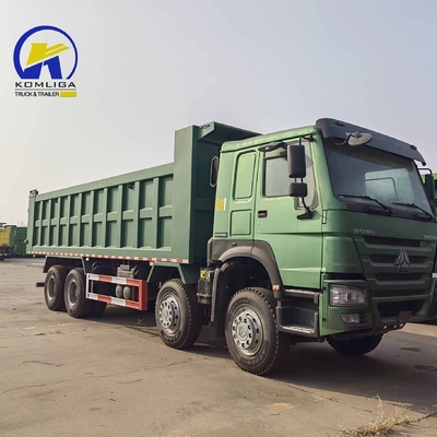 8X4 12 roues 60 tonnes Sinotruck dépoussiéreur à bascule 371HP HOWO