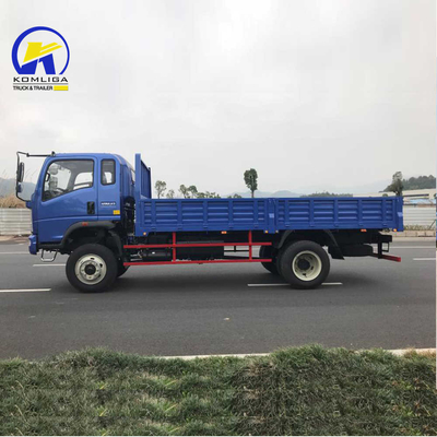 Demande personnalisée HOWO camion léger 4x2 6 roues camion de décharge de fret capacité de charge 1-10 t