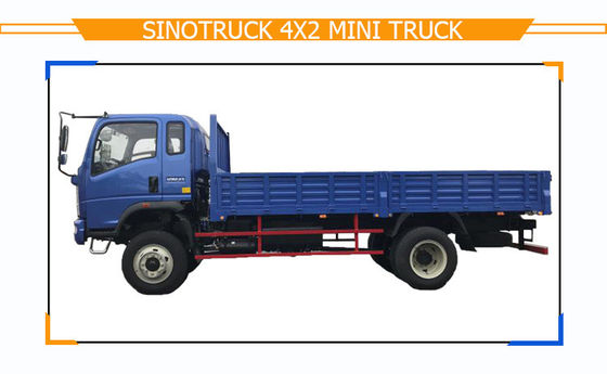 Sinotruk HOWO Homan 4X2 4X4 camionneur-déchargeur avec un essieu avant de 2,4 tonnes et un essieu arrière de 4,2 tonnes