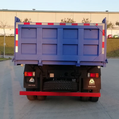 Sinotruk HOWO Homan 4X2 4X4 camionneur-déchargeur avec un essieu avant de 2,4 tonnes et un essieu arrière de 4,2 tonnes