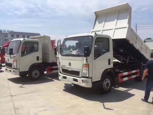 Personnalisation 5 à 10 tonnes Sino HOWO Mini Truck Cargo Dump Truck avec modèle Zz1047D3414c145