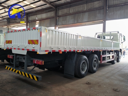 Conception de pneus sans tuyau Sinotruk HOWO 8X4 camion de marchandises lourdes avec transmission Wly6t46