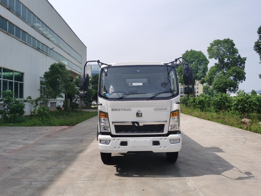 5 à 10 tonnes HOWO Mini Truck Truck de décharge avec 6 1 pneus de rechange et style de conduite LHD/Rhd