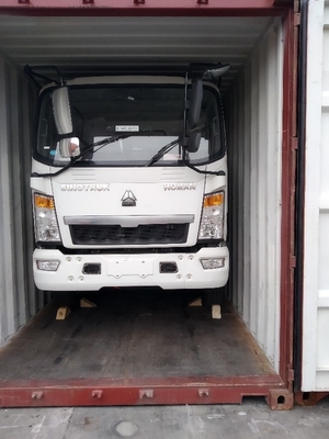 5 à 10 tonnes HOWO Mini Truck Truck de décharge avec 6 1 pneus de rechange et style de conduite LHD/Rhd