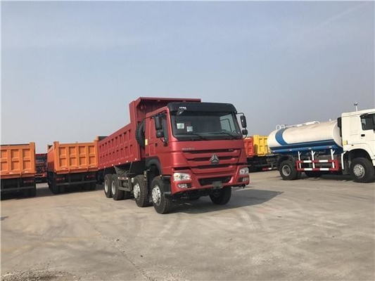 Sinotruk d'occasion 8X4 12 roues Dumpper HOWO Tipper Dump Truck utilisé avec 351-450 ch