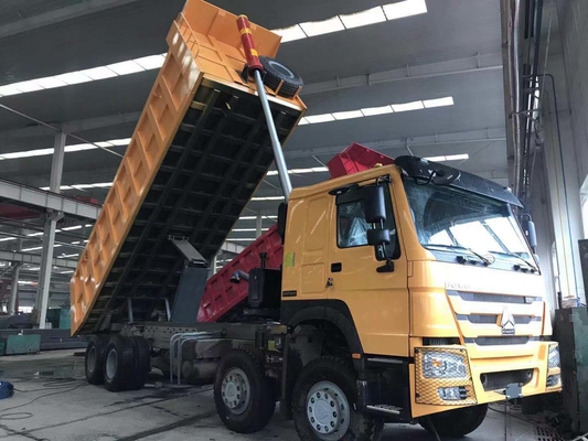 Sinotruk de seconde main 6X4 HOWO camion à bascule LHD/Rhd roue motrice Hw19710 Transmission