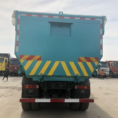 Camion chinois d'occasion certifié GCC HOWO 6X4 Camion de décharge avec bâche et pneus 1200r20
