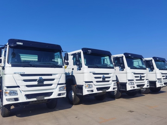 Conception du pneu radiale HOWO Th7 6X4 Dumper Box Dumo Truck/Tipper Truck avec Hc16 axe arrière