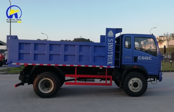 Demande personnalisée HOWO 4X2 4X4 116HP Mini camion de décharge léger avec personnalisation