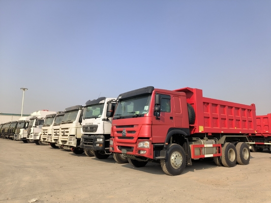 Sinotruk HOWO 6X4 Camion à ordures d'occasion 10 roues Camion à bascule de 25-30 tonnes