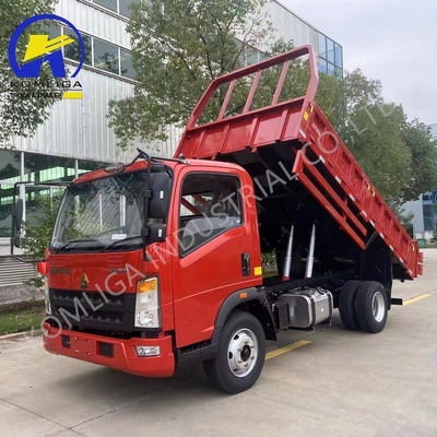 Dongfeng Sinotruk HOWO 5 tonnes 4X2 Mini camion de décharge léger 5995x2350x2620 mm