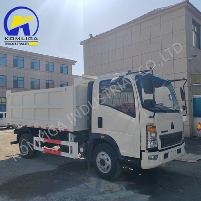 4x2 6 roues 3 tonnes 5 tonnes Mini camion de décharge avec un poids de chargement de 1 à 10 tonnes au Sénégal