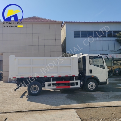 4x2 6 roues 3 tonnes 5 tonnes Mini camion de décharge avec un poids de chargement de 1 à 10 tonnes au Sénégal