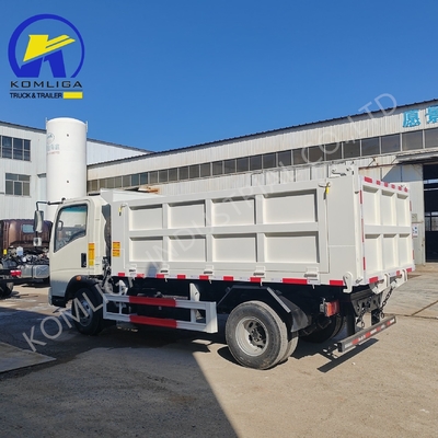 4x2 6 roues 3 tonnes 5 tonnes Mini camion de décharge avec un poids de chargement de 1 à 10 tonnes au Sénégal