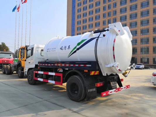 Dongfeng 4X2 10m3 12000 litres aspirateur haute pression avec certification CEE