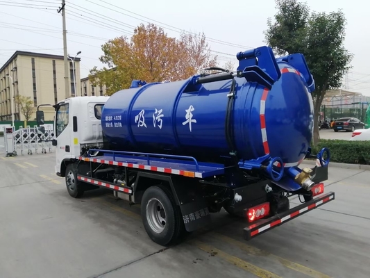 Dongfeng 4X2 10m3 12000 litres aspirateur haute pression avec certification CEE