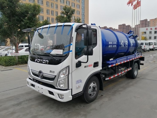 Dongfeng 4X2 10m3 12000 litres aspirateur haute pression avec certification CEE