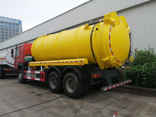 6x4 4m3 5m3 7m3 10m3 12m3 Chariot d'aspiration pour les eaux usées de Dongfeng avec 251-350 ch