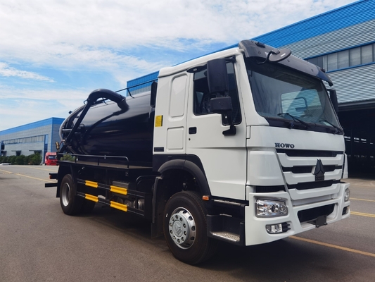 Camion à aspiration d'eaux usées sous haute pression certifié EPA pour le camion Sinotruck Foton de Dongfeng