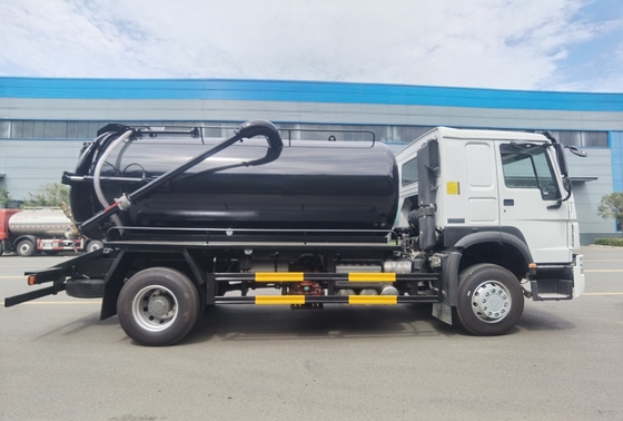 Camion à aspiration d'eaux usées sous haute pression certifié EPA pour le camion Sinotruck Foton de Dongfeng