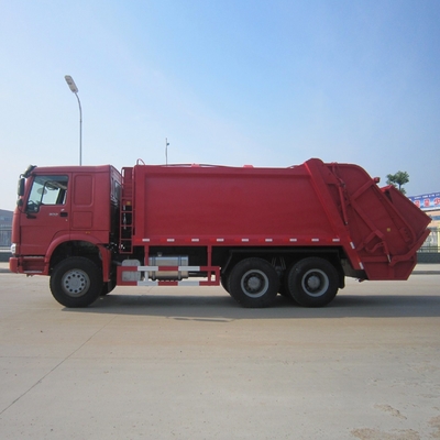 4. Sinotruk HOWO 6X4 336HP 20tons compacteur camion poubelle avec Max. vitesse de conduite Km/h 90