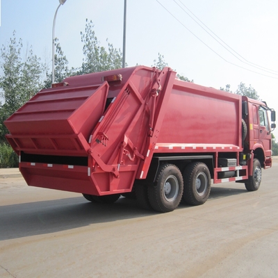 4. Sinotruk HOWO 6X4 336HP 20tons compacteur camion poubelle avec Max. vitesse de conduite Km/h 90