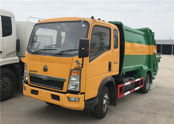 Vendre 3 tonnes Sino HOWO 4X2 prix des camions à ordures avec 1-15m3 de volume et de type de carburant diesel