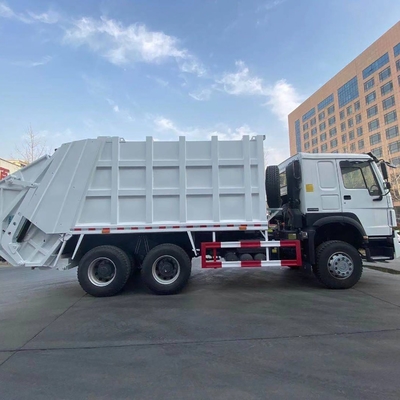 HW76 Cabine de type 6X4 10 roues camion poubelle avec capacité de charge utile 40T et système hydraulique