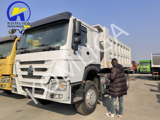 6X4 Tipper HOWO 10 roues 371 HP camion de décharge chinois Sinotruk Diesel avec une grande capacité