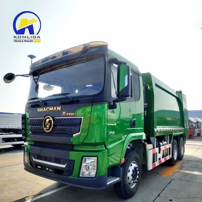 Shacman 6cbm 8cbm camion poubelle parfait pour la gestion des déchets urbains et ruraux