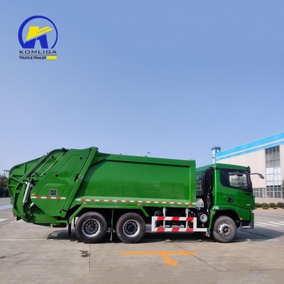 Shacman 6cbm 8cbm camion poubelle parfait pour la gestion des déchets urbains et ruraux