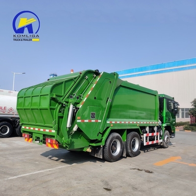 Shacman 6cbm 8cbm camion poubelle parfait pour la gestion des déchets urbains et ruraux
