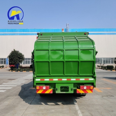 Shacman 6cbm 8cbm camion poubelle parfait pour la gestion des déchets urbains et ruraux