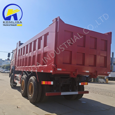 Capacité de chargement de 16 tonnes Sinotruck HOWO 371HP 6X4 camion à bascule