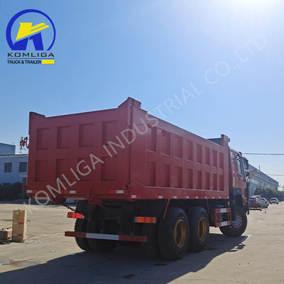 Capacité de chargement de 16 tonnes Sinotruck HOWO 371HP 6X4 camion à bascule