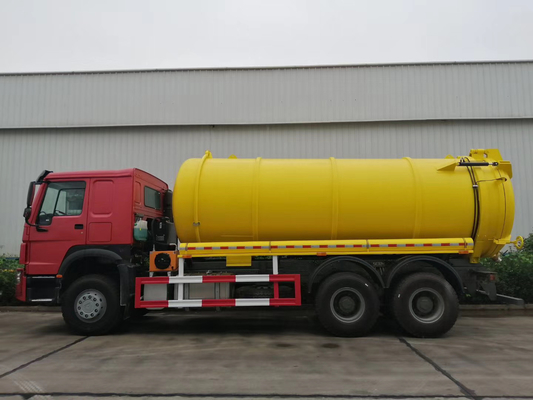 Vendez des camions septiques d'occasion de 6X4 336 chevaux avec carburant diesel et norme d'émission Euro 2
