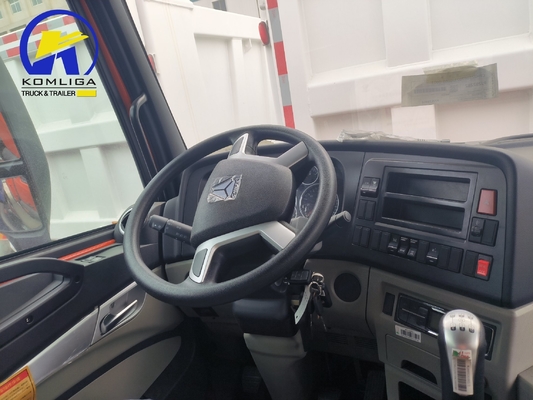 LHD/Rhd Used Sinotruck HOWO 10 roues 6X4 camion-déchargeur camion-déchargeur avec cabine HW76 sur le marché
