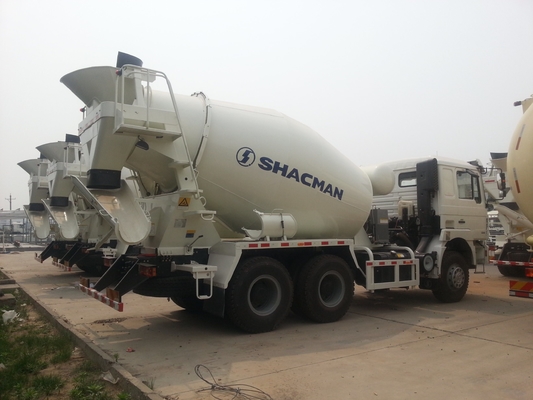 Shacman 6*4 8m3 10m3 Ciment de béton mélangeur de camion pour les projets de construction lourds