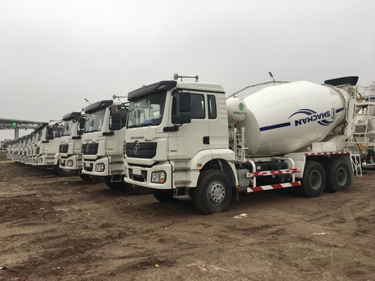 Shacman 6*4 8m3 10m3 Ciment de béton mélangeur de camion pour les projets de construction lourds