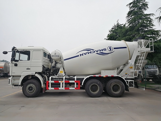 Demande personnalisée de seconde main Shacman 8/9/10m3 Used Béton Mixer Truck avec pompe