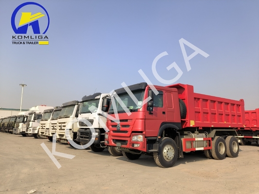 Type de transmission manuelle Sinotruk utilisé HOWO 10 roues basculeur 6X4 camion de décharge minier