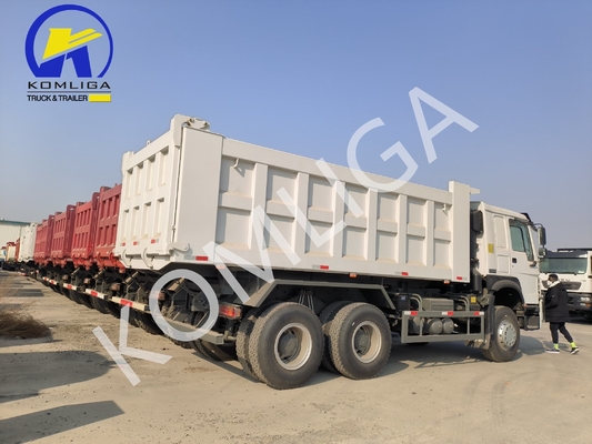 Type de transmission manuelle Sinotruk utilisé HOWO 10 roues basculeur 6X4 camion de décharge minier