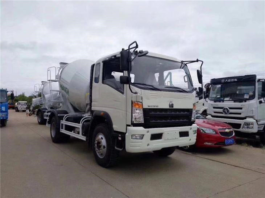 6 roues petit 4x2 3 tonnes 5 tonnes camion mélangeur de béton mini avec Euro 4 norme d'émission