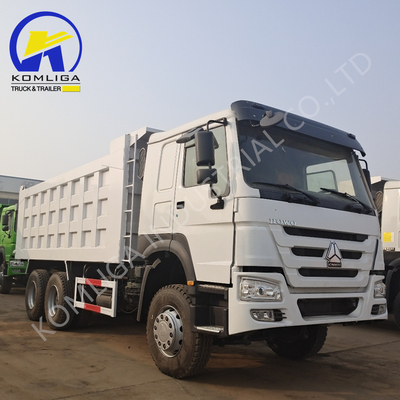 Un couchage avec climatiseur Sinotruk HOWO 10 roues 371HP camion décharge 21-30t capacité de charge