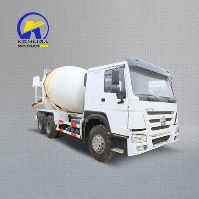 Mixeur de béton de camion d'occasion 2019 avec cabine climatisée et 9 cylindres